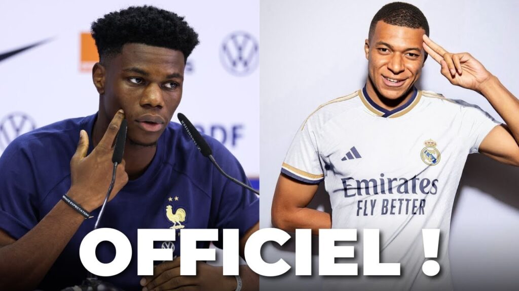 Aurélien Tchouameni Annonce l’arrivée de Kylian Mbappé au Real Madrid (OFFICIEL )