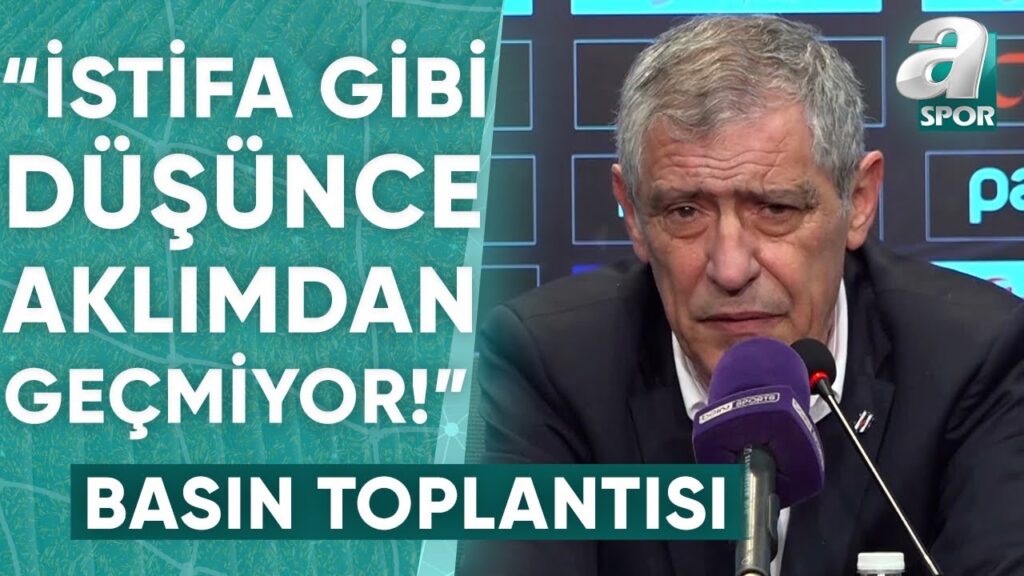 Beşiktaş 1-2 Antalyaspor Fernando Santos Maç Sonu Basın Toplantısı / A Spor / 16.03.2024