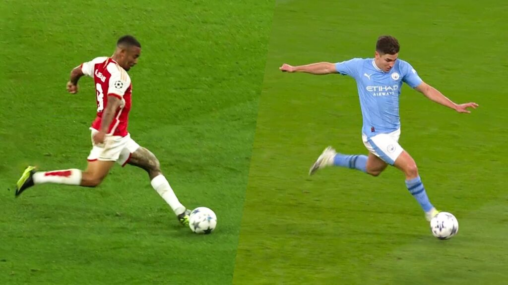 Gabriel Jesus vs Julian Alvarez - Who is Better? - Crazy Goals & Assists, Skills, Dribbling -2023/24