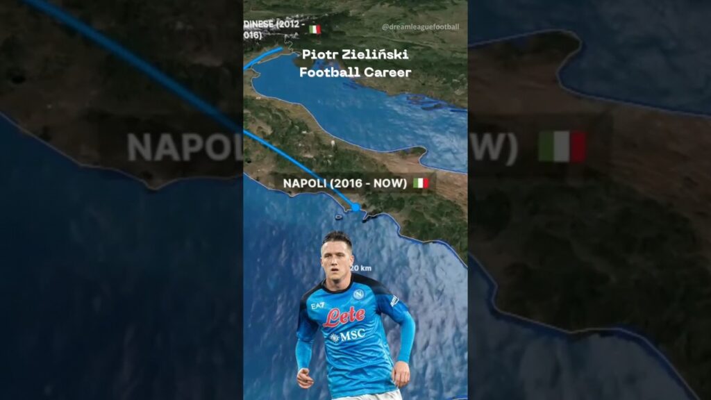 Piotr Zieliński Football Career 🇵🇱 #zieliński #poland #footballcareer #napoli #euro2024 #europe
