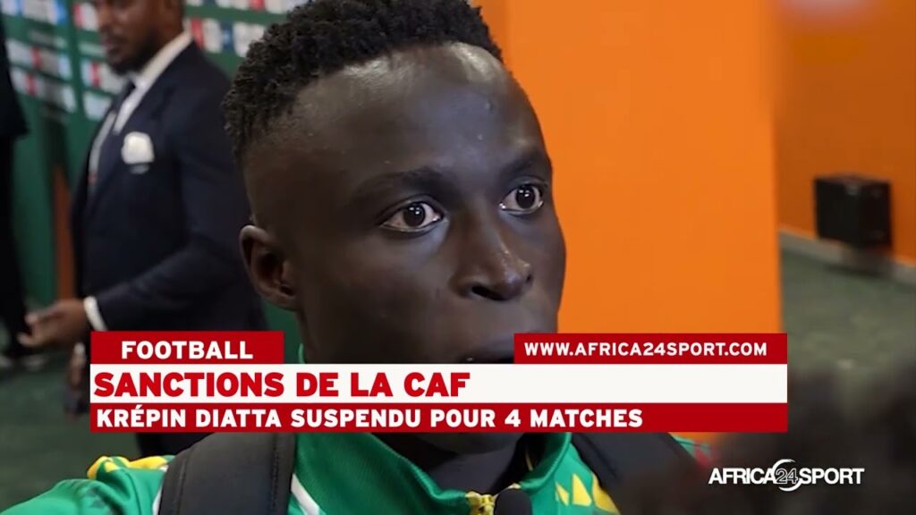 Sénégal:  Krépin Diatta suspendu pour 4 matches