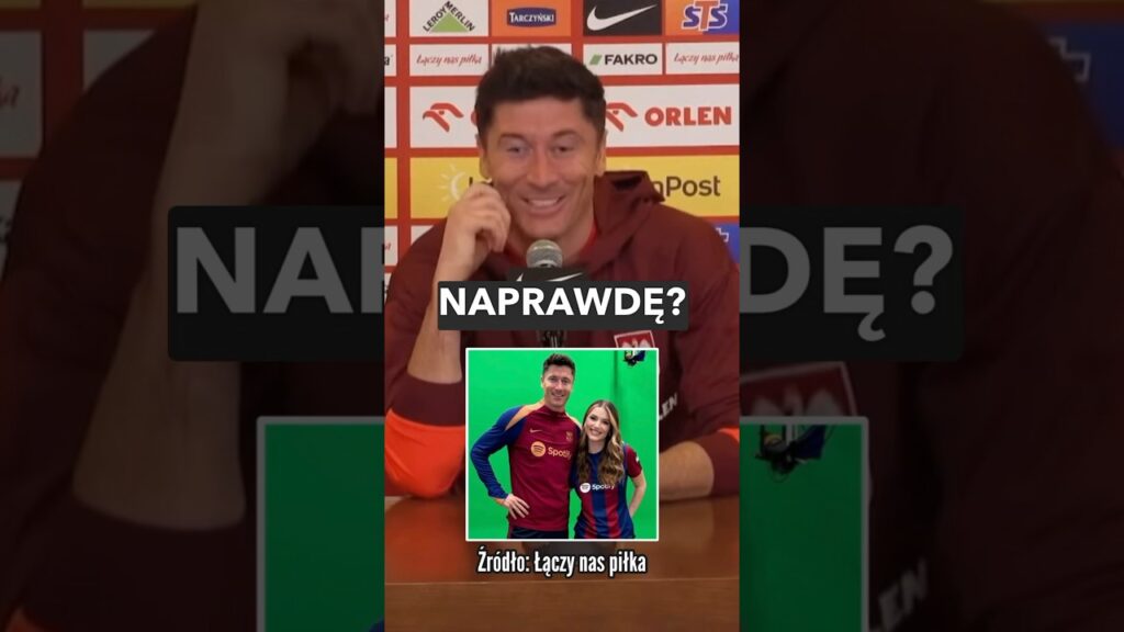CZY LEWANDOWSKI JEST ŻUGAJKĄ? SZOKUJĄCE PYTANIE DZIENNIKARZA #shorts