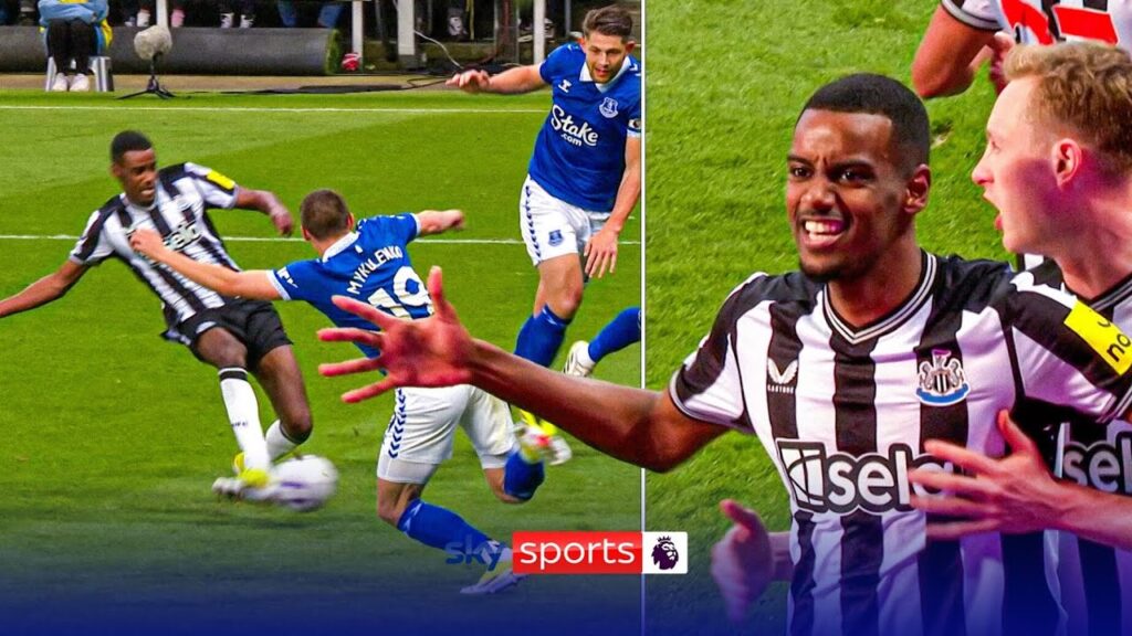 Irresistible ISAK just can't stop SCORING! 🤫🤩 | All angles of Alexander Isak's goal vs Everton
