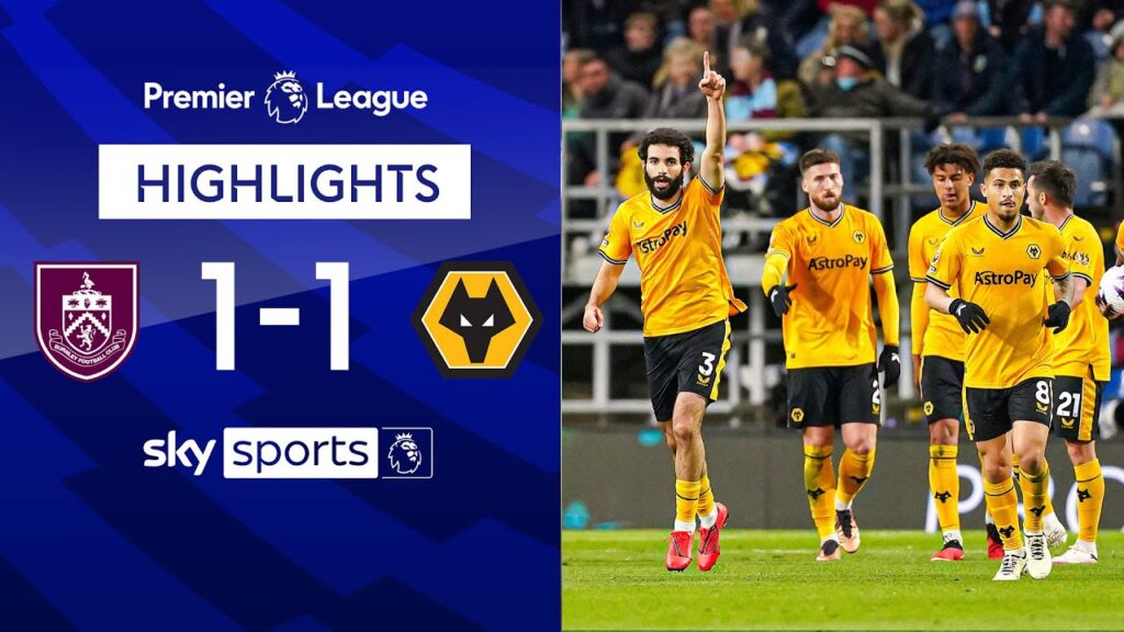 The Clarets vent FRUSTRATION against Wolves! 😤 | Burnley 1-1 Wolves | Premier League Highlights