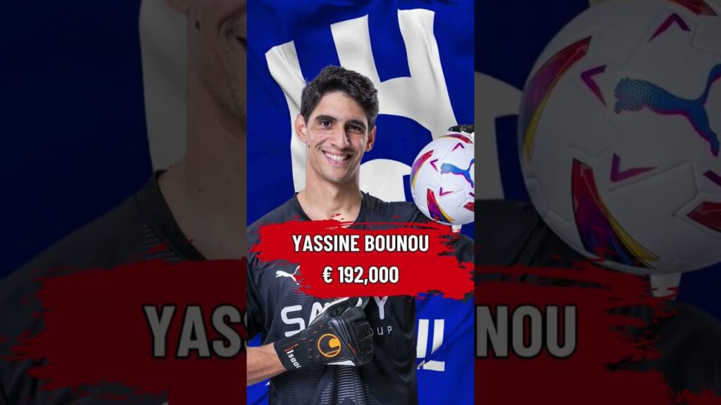 Al-Hilal's Players Salaries, disparities are astonishing! #alhilal #alhilalfc #football #soccer #gk