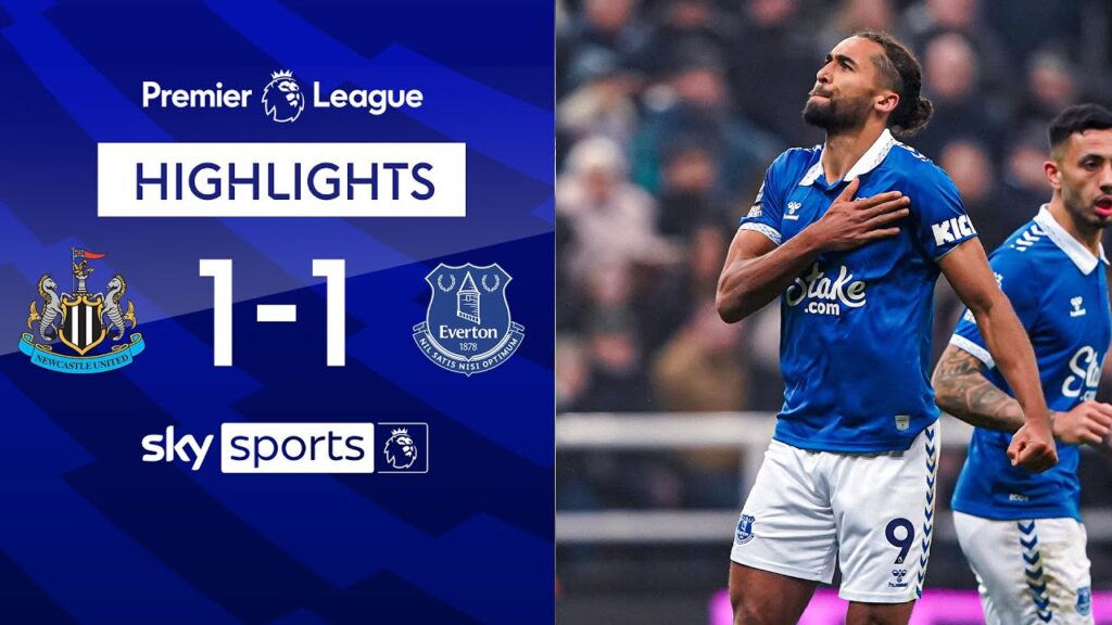 Calvert-Lewin CANCELS OUT Newcastle! 😰 | Newcastle 1-1 Everton | Premier League Highlights