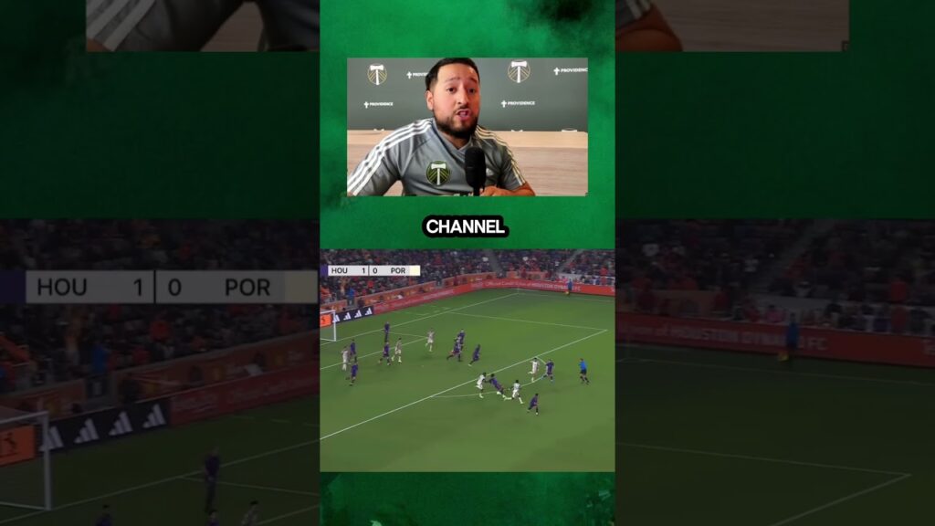 Kamal Miller channel his inner Giorgio Chiellini #mls #portlandtimbers #rctid #soccer #houstondynamo