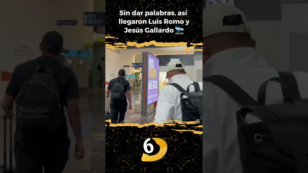 Sin dar palabras, así llegaron Luis Romo y Jesús Gallardo tras su participación de la Selección