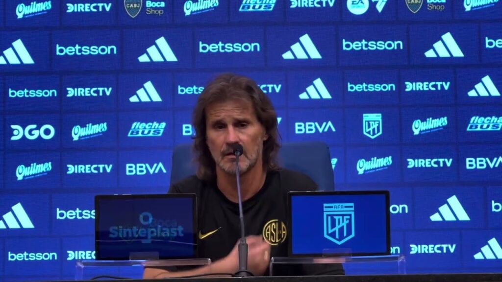 Conferencia Rubén Darío Insúa, Boca 2 - 1 San Lorenzo Fecha 12 Copa de la Liga 2024