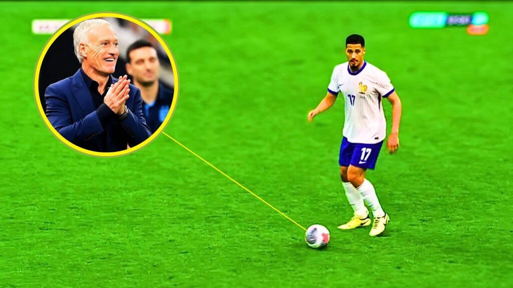 Saliba Show His Class To Didier Deschamps