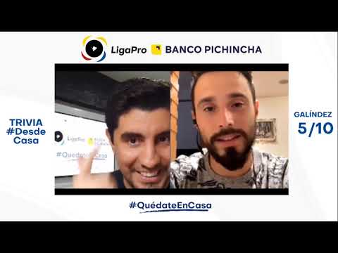 Hernán Galíndez participa en la Trivia Desde Casa de LigaPro