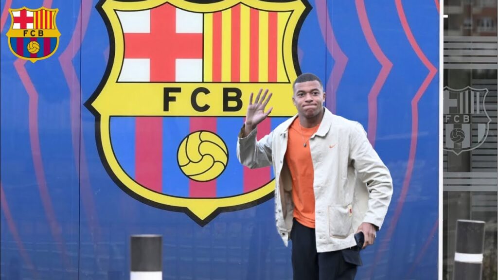 Officially Kylian Mbappe Arrives in Barcelona With Joan Laporta to Signing Contract Until June 2029