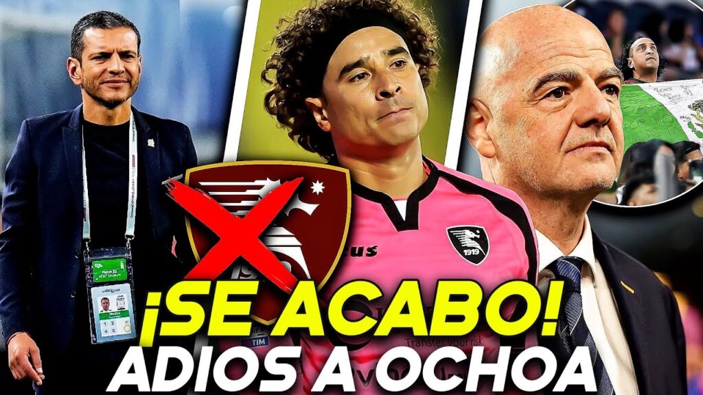 SALERNITANA TERMINA con OCHOA ADIOS a ITALIA | ¡CONFIRMAN JIMMY se QUEDA! | INFANTINO MOLESTO