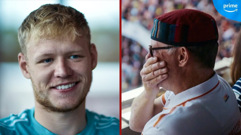 Aaron Ramsdale's wholesome parents watching him play 🥰