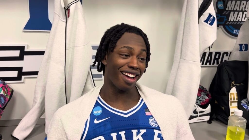Mark Mitchell feeling good after helping Duke to Elite 8