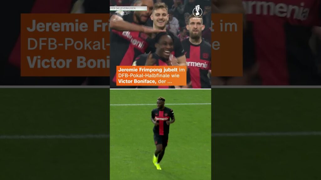 Frimpong ist froh, dass Boniface wieder da ist 🥰 | sportstudio | #shorts Frimpong ist froh, dass Boniface wieder da ist 🥰 | sportstudio | #shorts