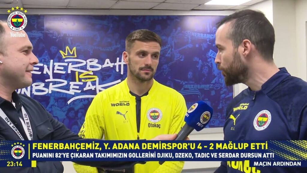 Oyuncumuz Dusan Tadic ve Gizli Kahraman Mustafa Okkalı'nın Maç Sonu Açıklamaları