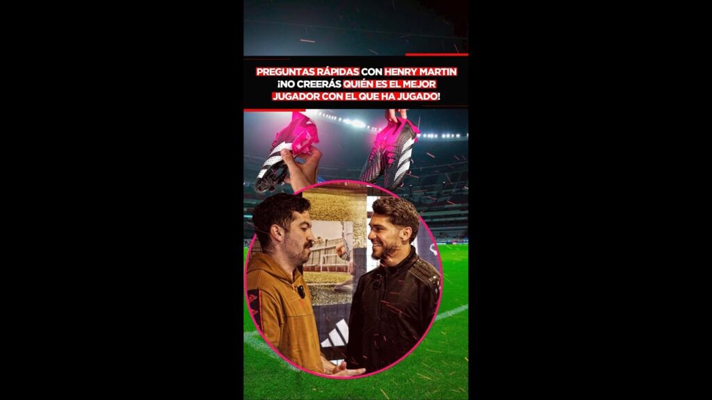 PREGUNTAS RÁPIDAS con HENRY MARTÍN ¡No creerás QUIÉN ES EL MEJOR JUGADOR CON EL QUE HA JUGADO!💪🔥⚽️