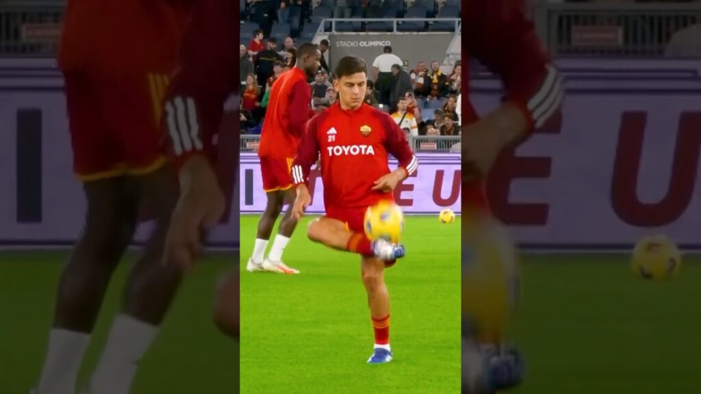 ⚽️💎 Paulo Dybala 💛❤️ #asroma #skills #seriea