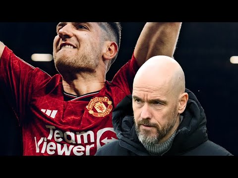 Diogo Dalot and Erik Ten Hag, Manchester United 4- 3 Liverpool #mufc #epl #manchesterunited #manutd