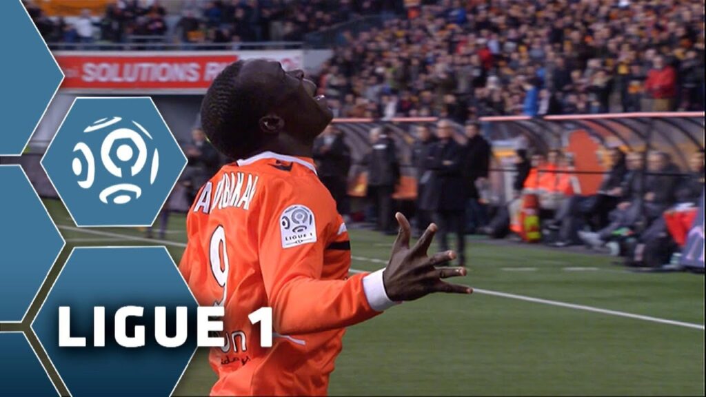 But Vincent ABOUBAKAR (12') - FC Lorient-AS Monaco FC (2-2) - 01/02/14 - (FCL-ASM)