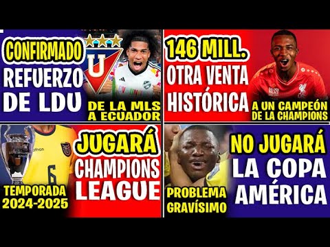 BOMBAZO! EN 146 MILLONES A UN CAMPEÓN DE CHAMPIONS LEAGUE | EL NUEVO EQUIPAZO DE WILLIAM PACHO 2024