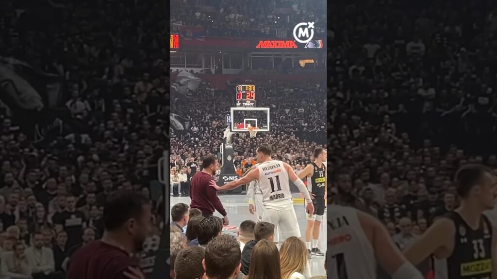 Potez kojim je Hezonja kupio navijače Partizana  🇷🇸🇭🇷 #srbija #hrvatska #partizan