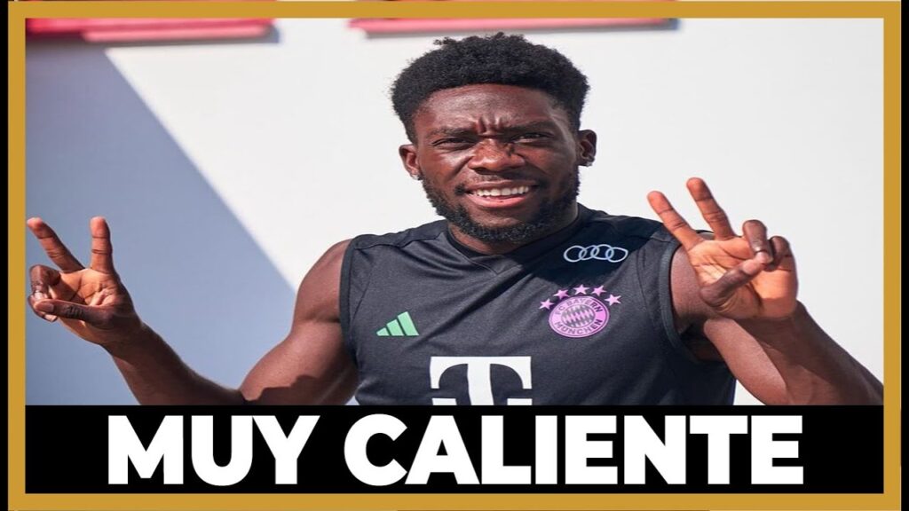 🚨 ALPHONSO DAVIES NO RENOVARÁ CON EL BAYERN DE MOMENTO. EL REAL MADRID MARCA SUS LÍMITES