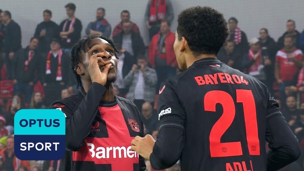 Jeremie Frimpong hit the smoking celebration two days after Germany relaxed its marijuana laws 😮‍💨