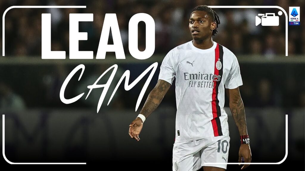 Rafael LEAO CAM | Every touch vs Fiorentina | Serie A TIM 2023/24