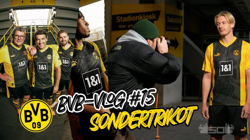 BVB-Vlog: Brandt, Bynoe-Gittens & our Legends shooting the new special jersey | #15