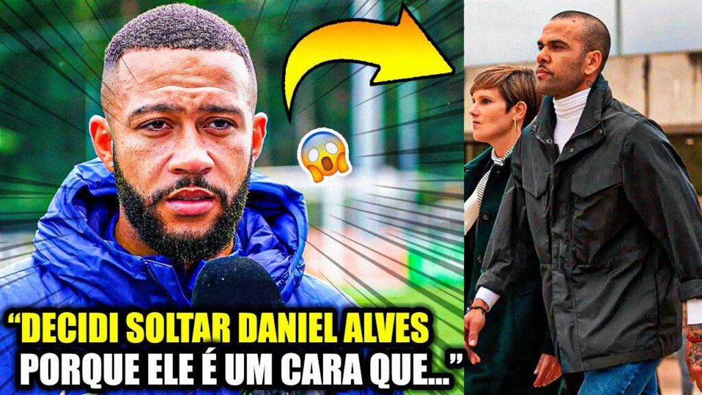 🚨EITA! Olha A POLÊMICA ATITUDE DO MEMPHIS DEPAY que SOLTOU DANIEL ALVES DA PRISÃO!