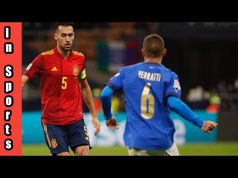Sergio Busquets passing - semifinal best Euro 2021