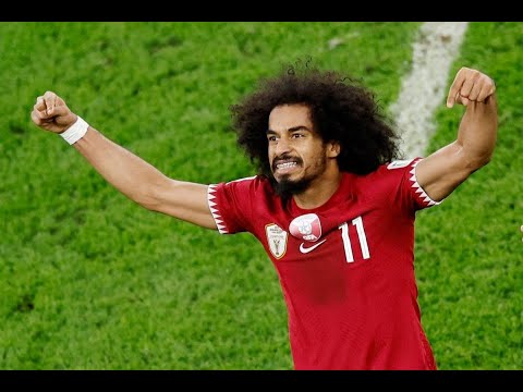 Qatar 3:1 Jordan . Akram Afif penalty kick. #afcasiancup