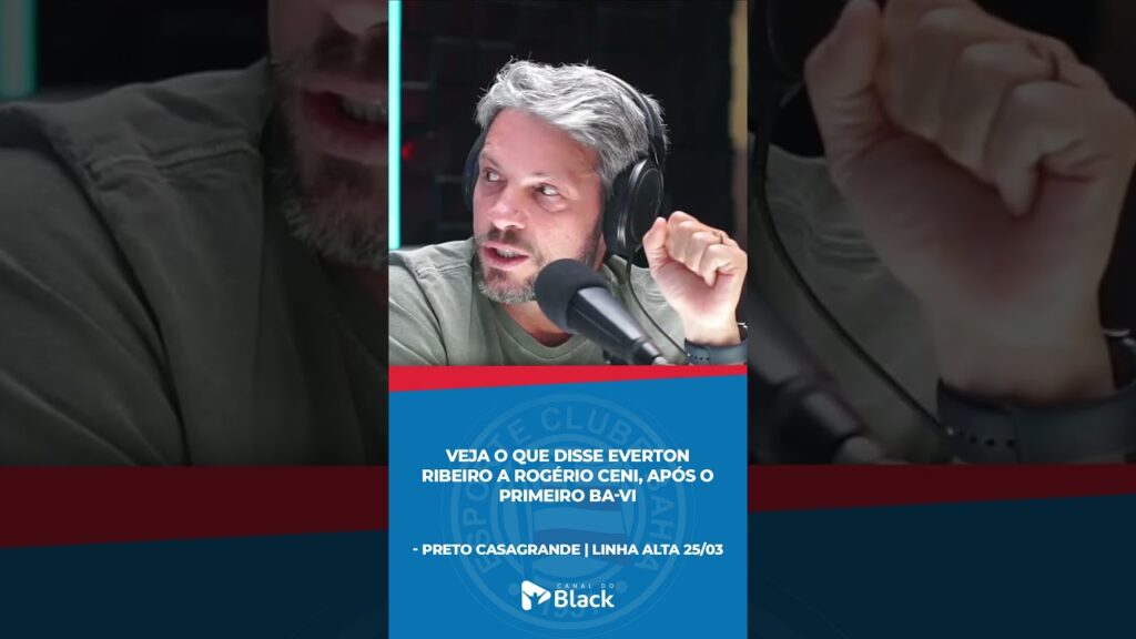 #SHORTS Linha Alta - Everton Ribeiro dá conselho a Rogério Ceni pós derrota no primeiro Ba-Vi