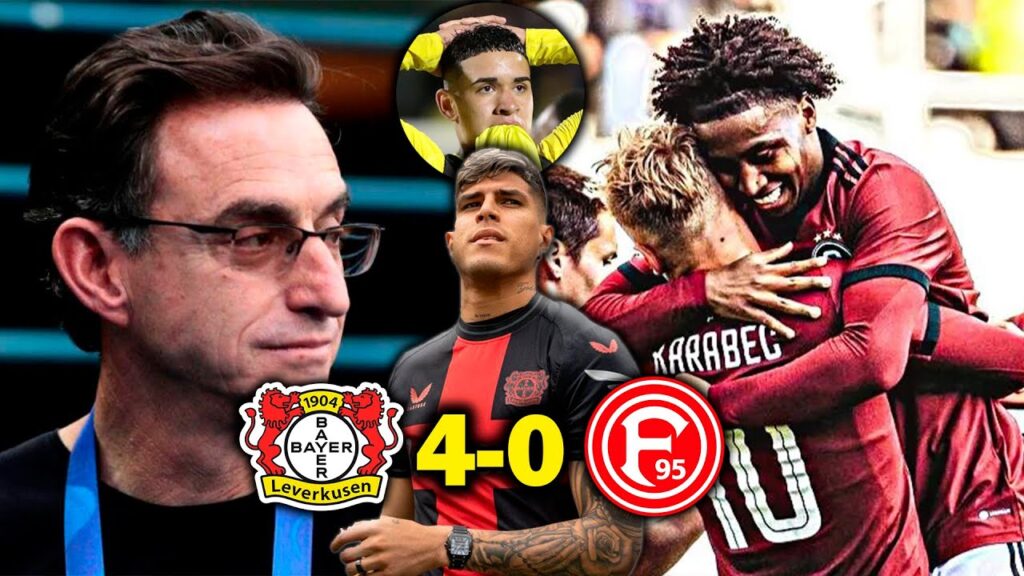 PIERO HINCAPIÉ A LA GRAN FINAL DE LA DFB POKAL 🔥| ANGELO PRECIADO A LA FINAL DE LA COPA DE R. CHECA