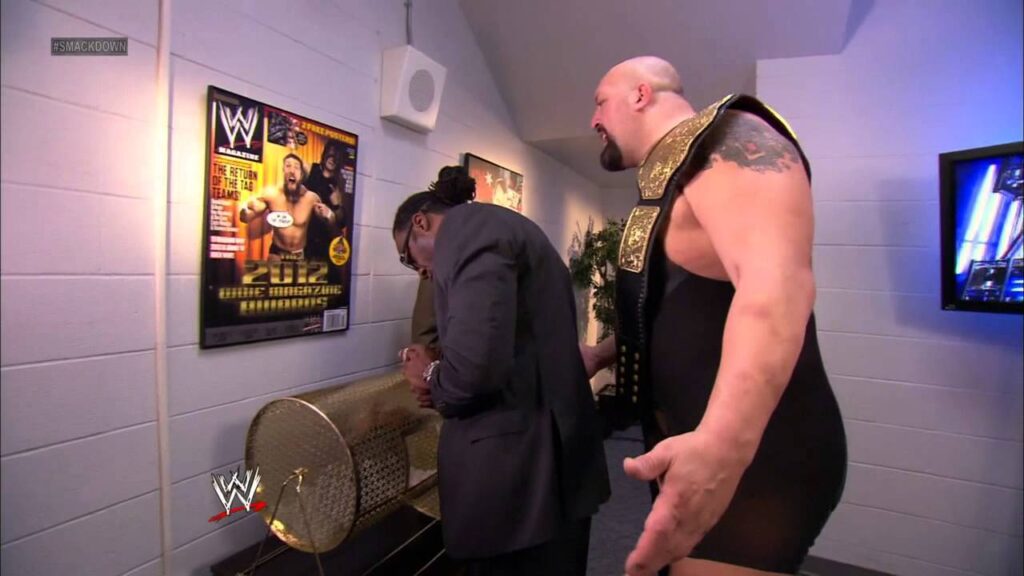 When Santino Marella gets injured trying to do a Brogue Kick, the selection of a new No. 1 contender