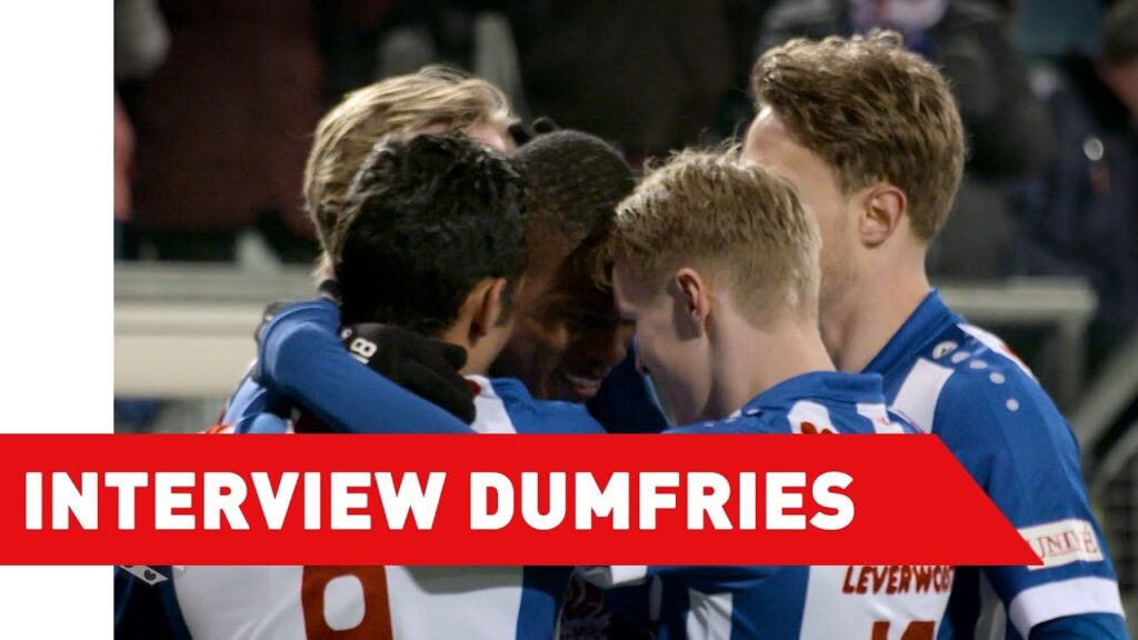 Denzel Dumfries: Ik wil elke wedstrijd optimaal presteren.