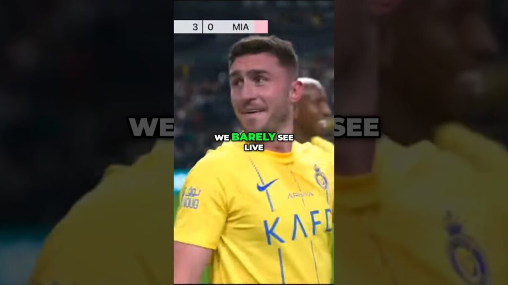 Aymeric Laporte Free Kick Al Nassr vs Inter Miami🤩 #shorts