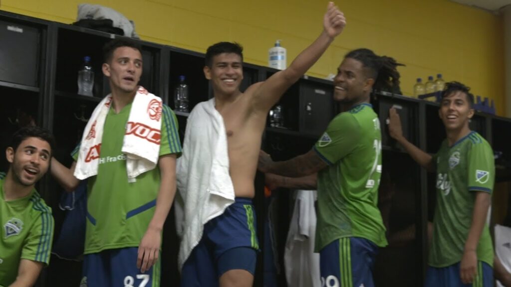 Sounders sing Jingle Bells following comeback win at Columbus Crew