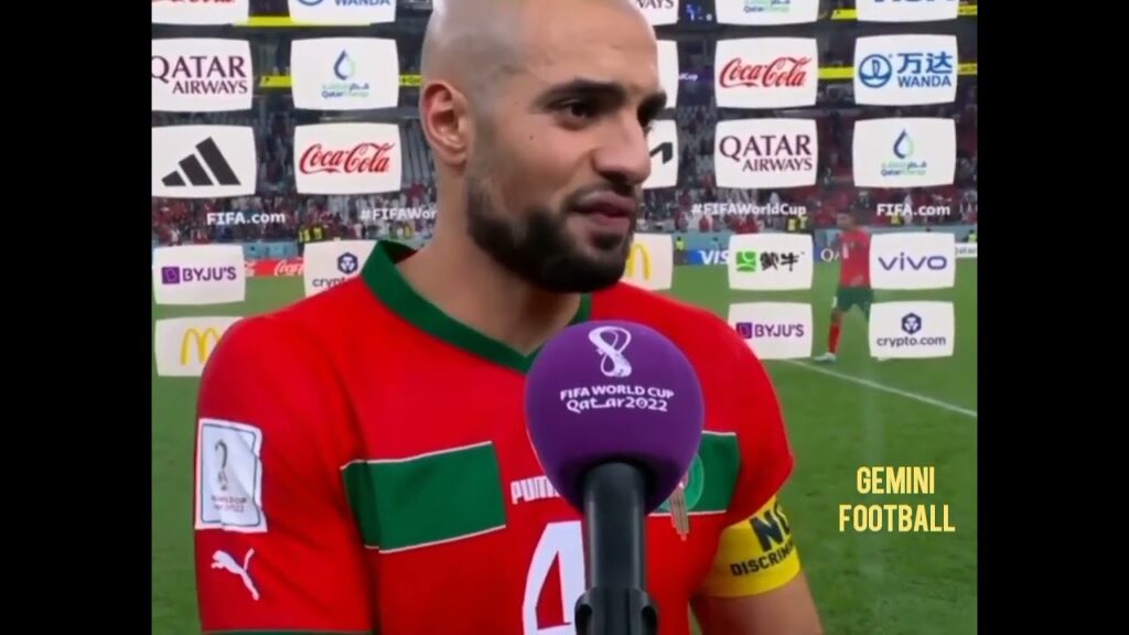 Sofyan Amrabat Thanks The Fans During Post Match Interview | "It's Like We Play At Home".