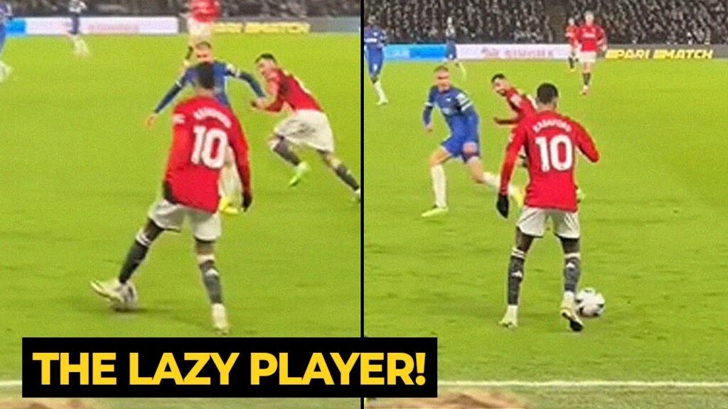 United fans were FURIOUS with Rashford after he only JOGGING in the pitch vs Chelsea | Man Utd News