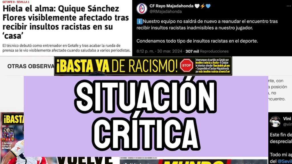 SITUACIÓN CRÍTICA EN ESPAÑA: GRITAN "MONO" A ACUÑA Y SE SUSPENDE UN PARTIDO EN 1ª RFEF