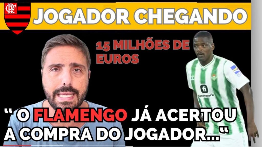 Exclusivo Flamengo contrata o meia William Carvalho