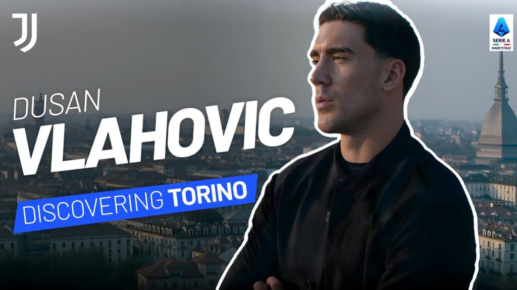 DUSAN VLAHOVIC embracing the Juventus Passion in TORINO | Champions of #MadeInItaly