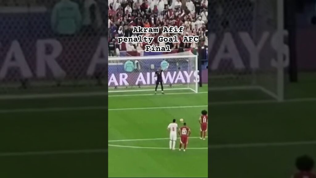 Akram Afif Full Victory penalty Goal |Qatar Vs Jordan | #asiacup2023