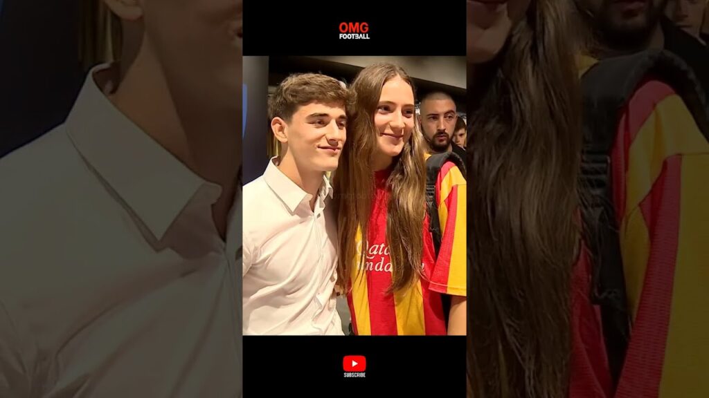 Gavi's Female Fan Craze!😮#football #shorts