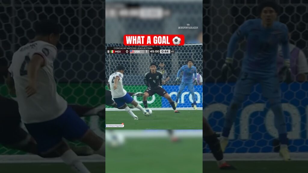 Tyler Adams scores from DEEP to put USA up against Mexico 🤯🚀 #TylerAdams #USA #Soccer