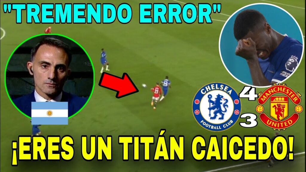 🇦🇷 PRENSA ARGENTINA tras "TREMENDO ERROR de MOISÉS CAICEDO" | CAICEDO es un TITÁN! 😱