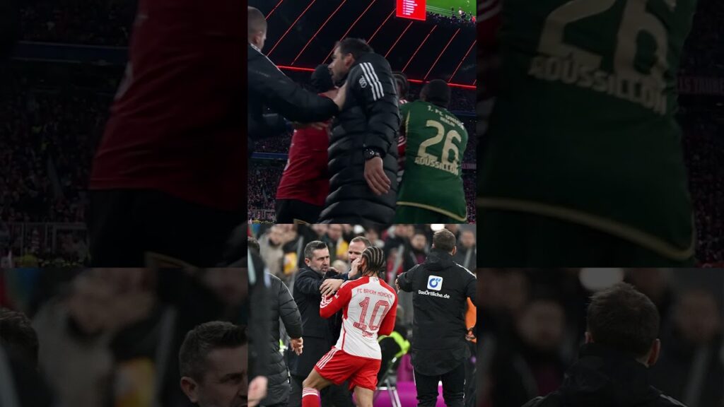 🚨 Nenad Bjelica ve Leroy Sane Arasında Tartışma! #shorts #bayernmünih #unionberlin